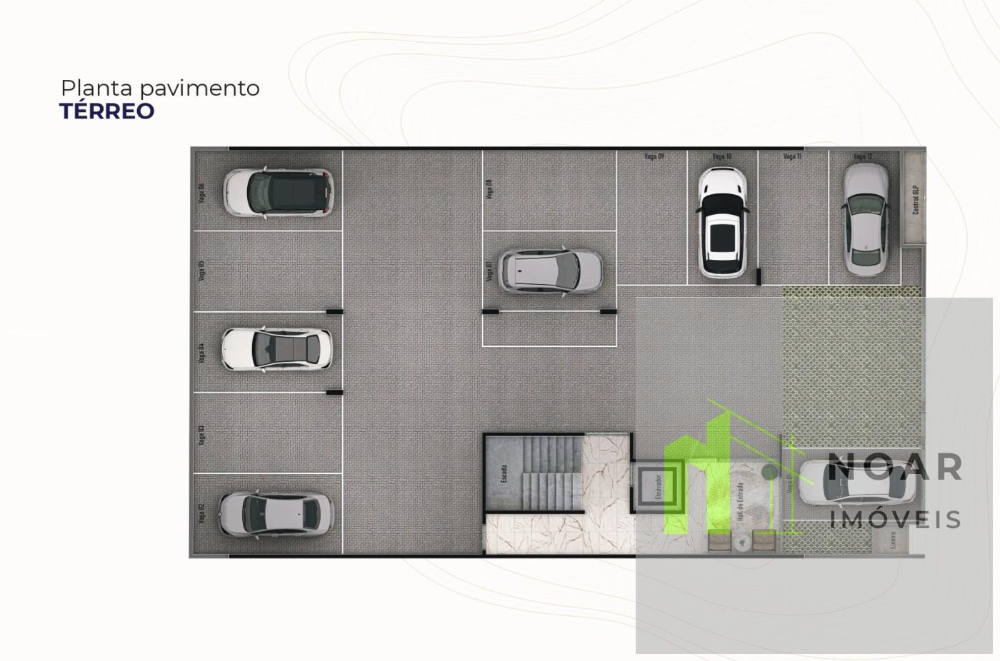 Planta trreo - garagens