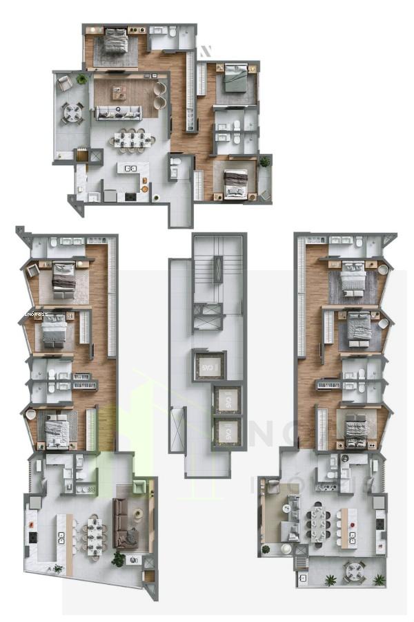 Planta pavimento tipo torre 1