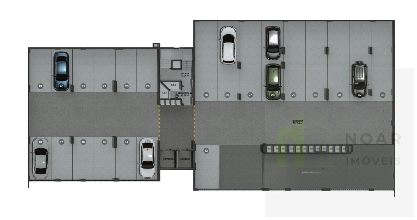 Planta garagem