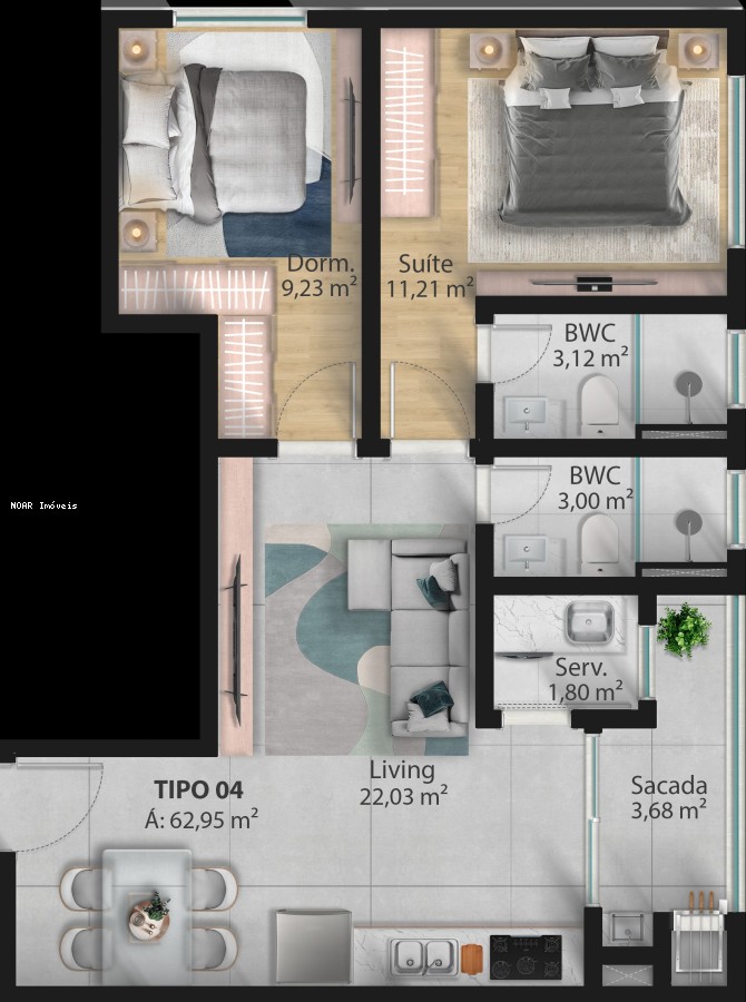 Planta tipo 04